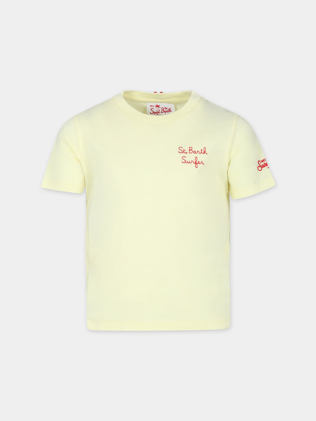 Yellow t-shirt for boy with Mickey Mouse print